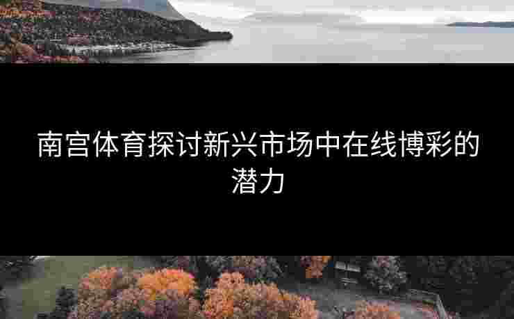 南宫体育探讨新兴市场中在线博彩的潜力
